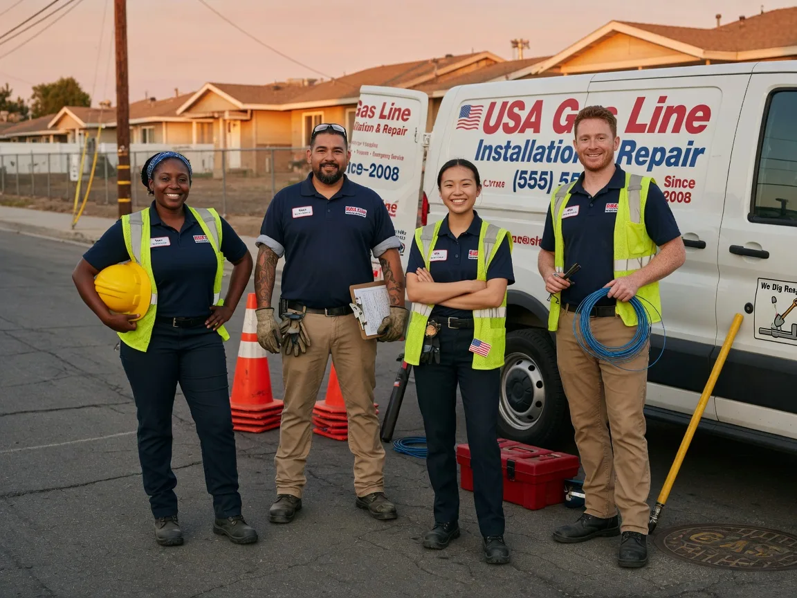 Gas Line Installation company in Smoketown, PA